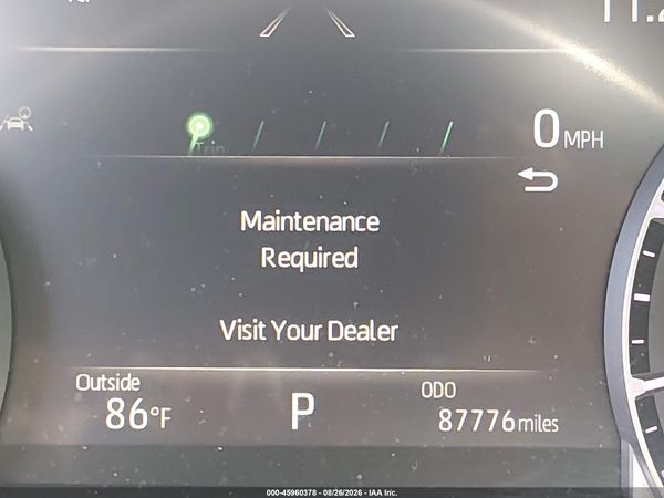 2022 TOYOTA HIGHLANDER XLE — I118
