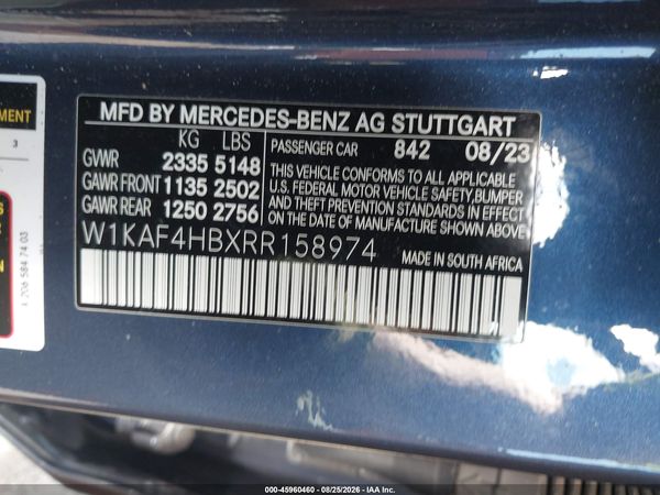 2024 MERCEDES-BENZ C 300