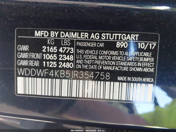2018 MERCEDES-BENZ C 300 4MATIC