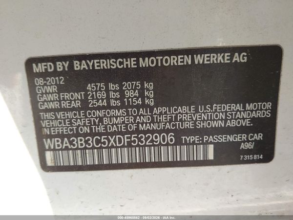 2013 BMW 328I XDRIVE
