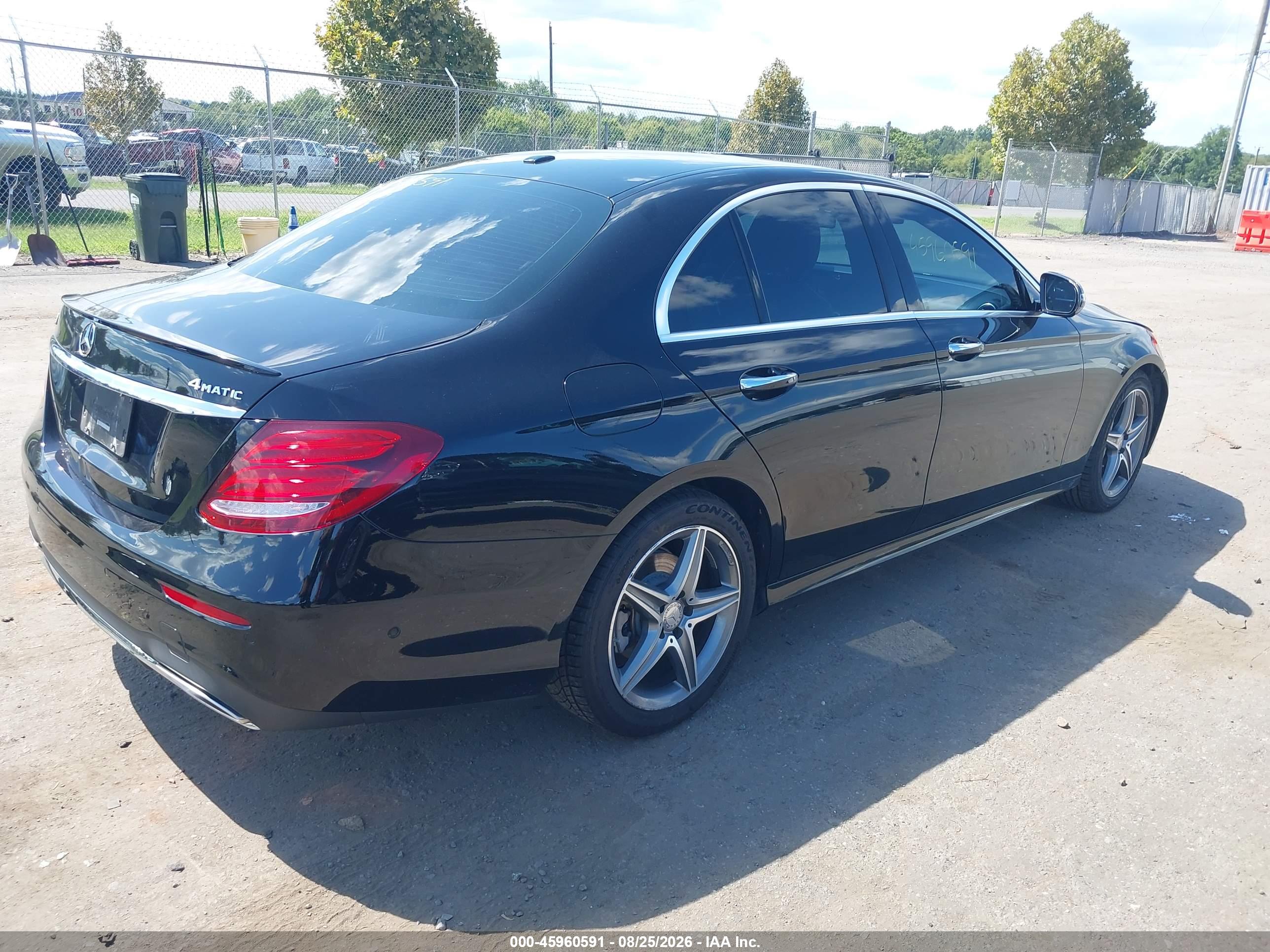 2017 MERCEDES-BENZ E 300 4MATIC