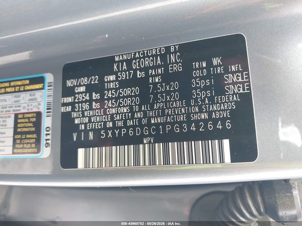 2023 KIA TELLURIDE S