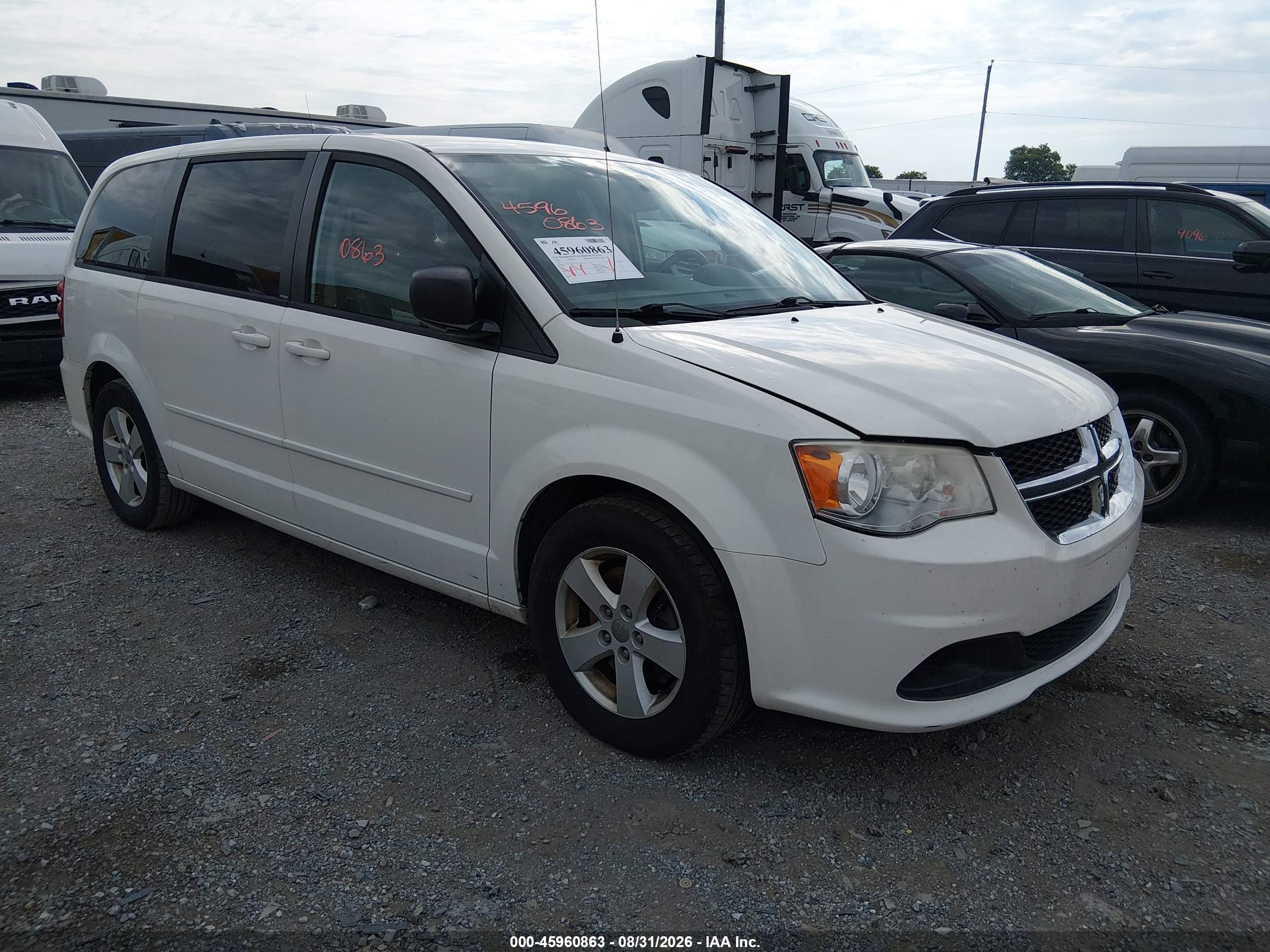 2013 DODGE GRAND CARAVAN SE