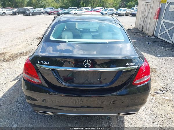 2016 MERCEDES-BENZ C 300 4MATIC
