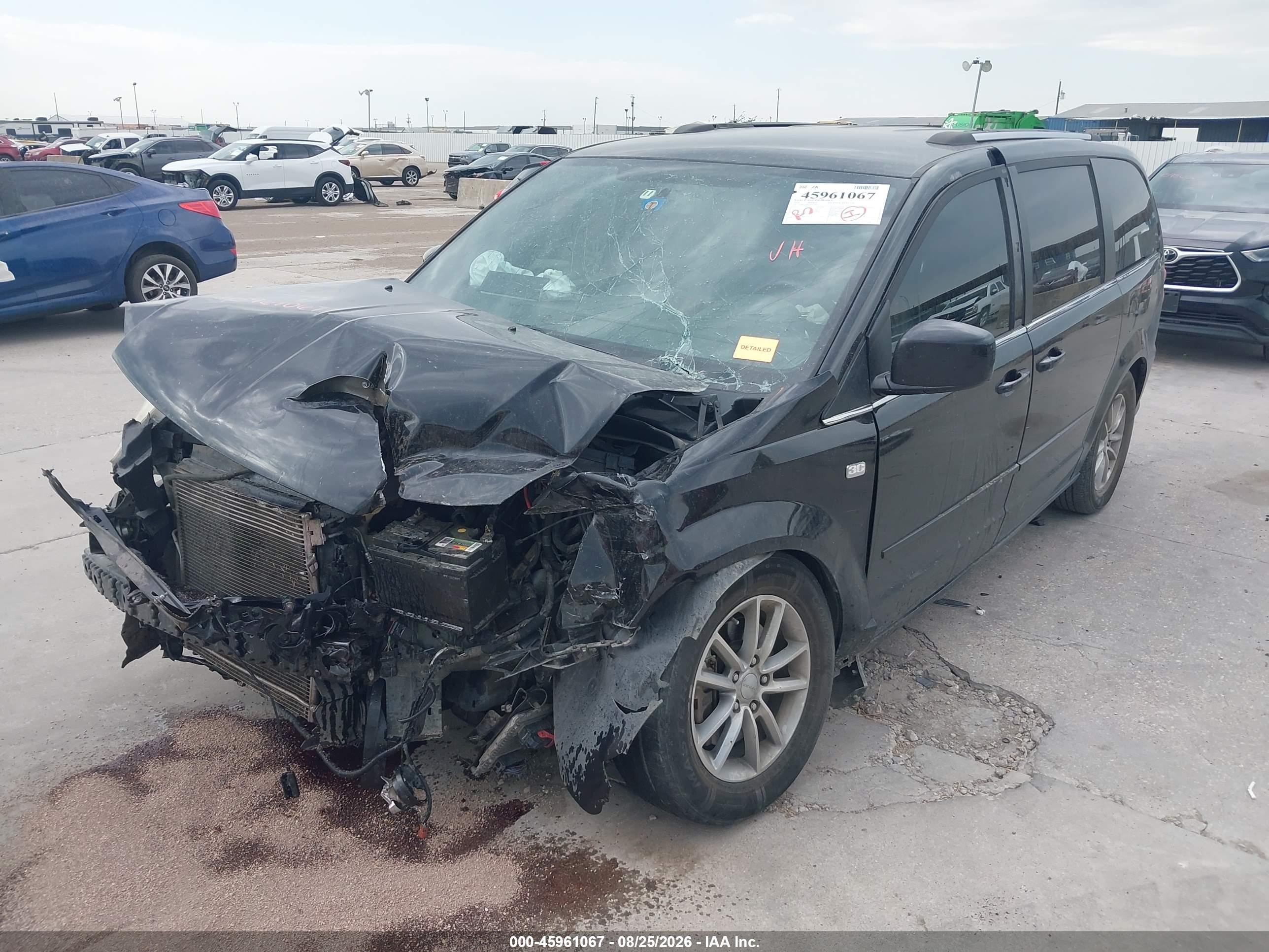 2014 DODGE GRAND CARAVAN SXT 30TH ANNIVERSARY — I2