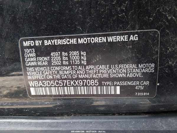 2014 BMW 328D XDRIVE