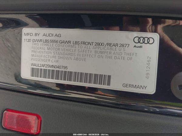 2021 AUDI A6