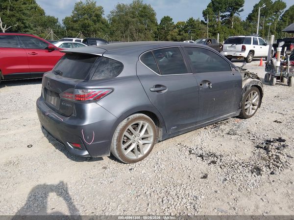 2016 LEXUS CT 200H — I4