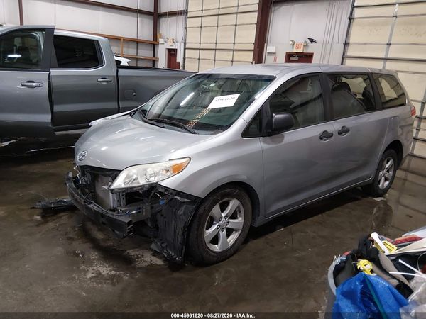 2012 TOYOTA SIENNA BASE 7 PASSENGER