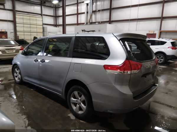 2012 TOYOTA SIENNA BASE 7 PASSENGER