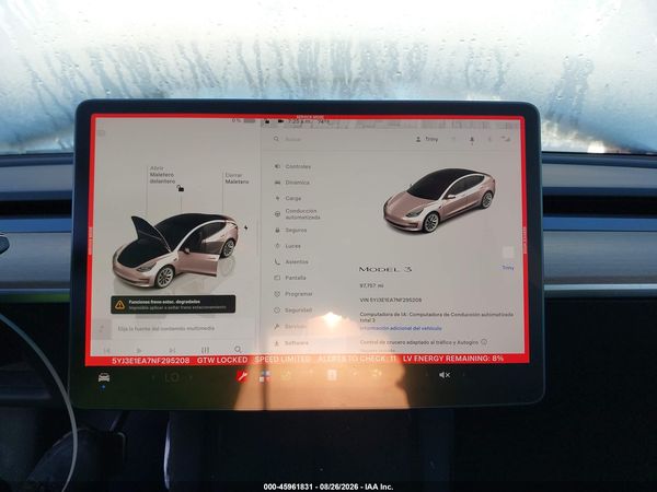 2022 TESLA MODEL 3 REAR-WHEEL DRIVE — I7