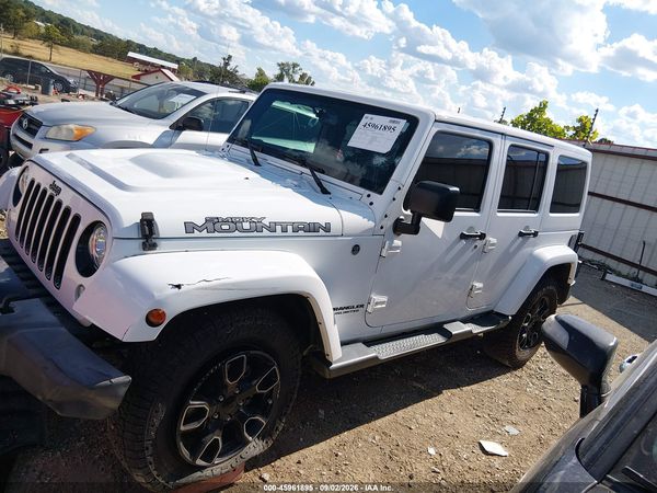 2017 JEEP WRANGLER UNLIMITED SMOKY MOUNTAIN 4X4 — I117
