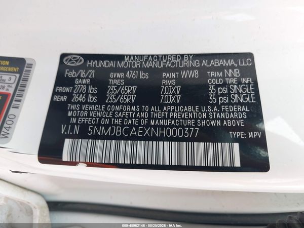 2022 HYUNDAI TUCSON SEL