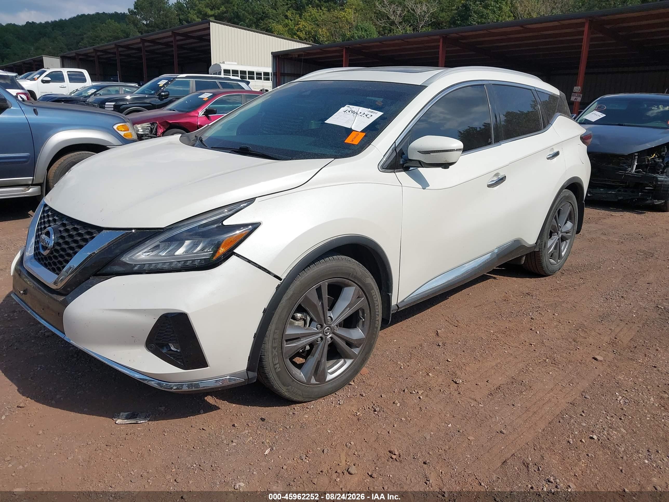 2020 NISSAN MURANO PLATINUM FWD — I2