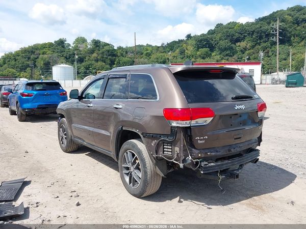 2018 JEEP GRAND CHEROKEE LIMITED 4X4 — I3