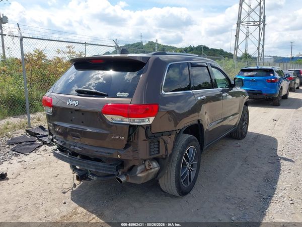 2018 JEEP GRAND CHEROKEE LIMITED 4X4 — I4