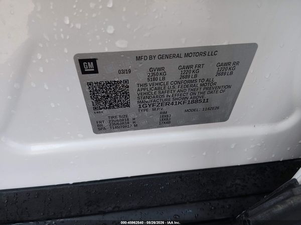 2019 CADILLAC XT4 SPORT — I9