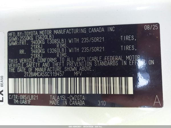 2025 LEXUS RX 350 PREMIUM PLUS