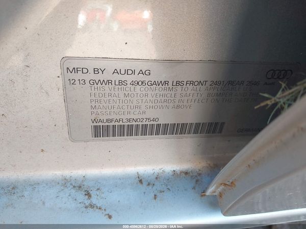 2014 AUDI A4 2.0T PREMIUM
