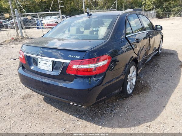 2012 MERCEDES-BENZ E 350 4MATIC — I4