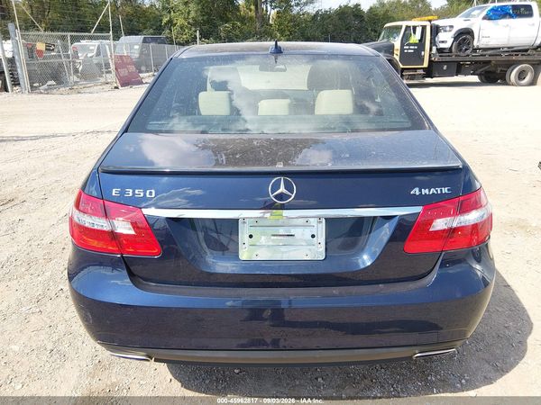 2012 MERCEDES-BENZ E 350 4MATIC — I119