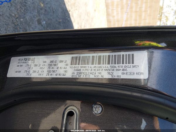 2020 RAM 1500 CLASSIC Tradesman, ST
