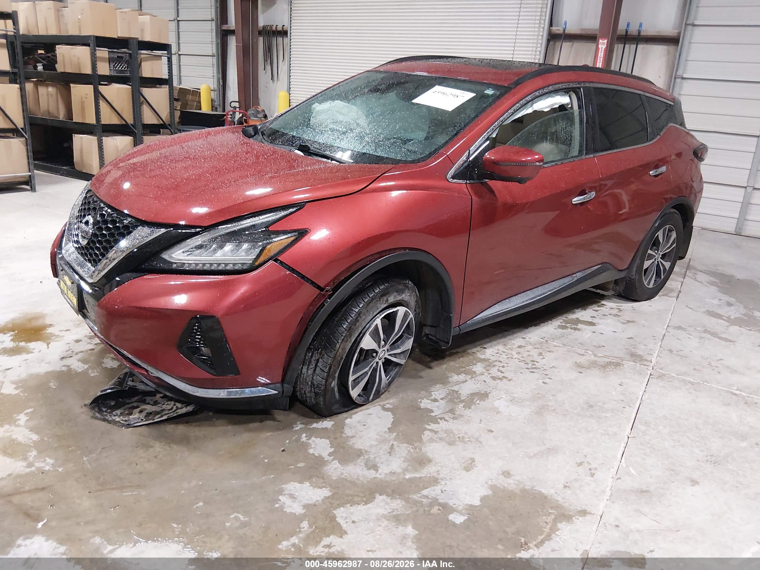 2020 NISSAN MURANO SV FWD — I2