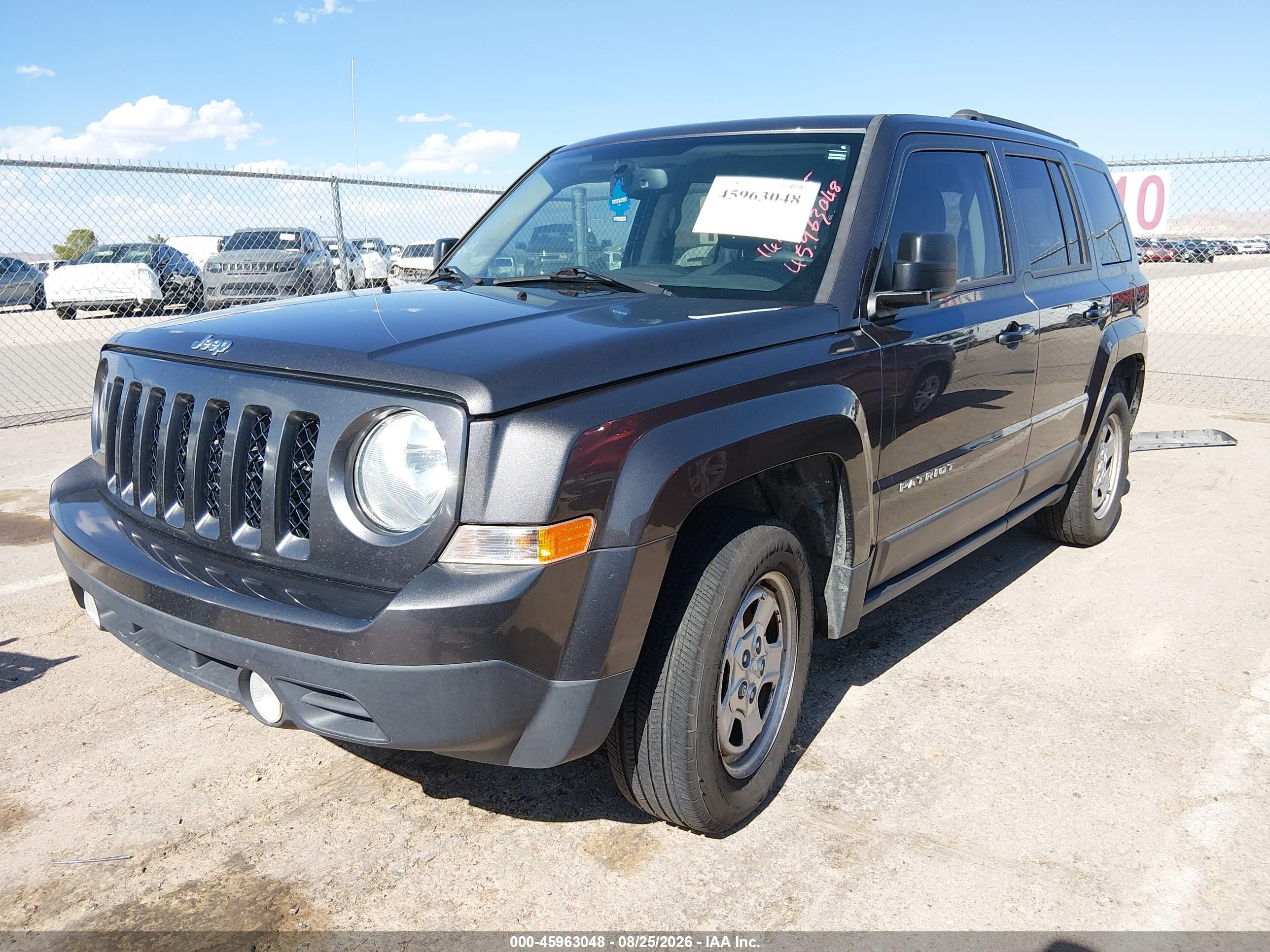 2016 JEEP PATRIOT SPORT