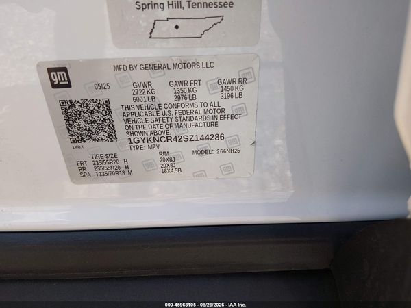 2025 CADILLAC XT5 FWD PREMIUM LUXURY
