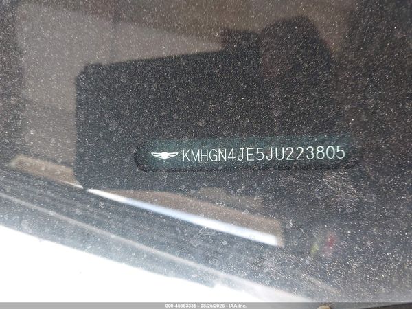 2018 GENESIS G80 3.8 — I9