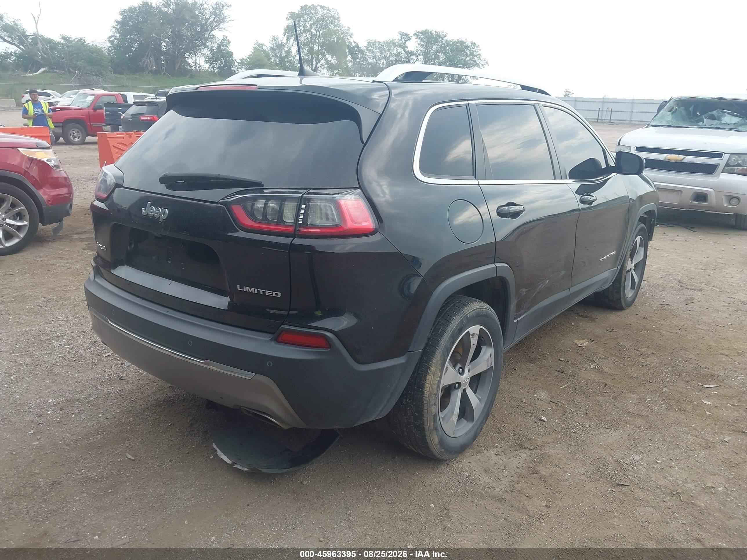 2020 JEEP CHEROKEE LIMITED 4X4