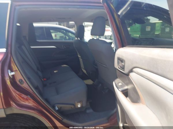 2019 TOYOTA HIGHLANDER LE