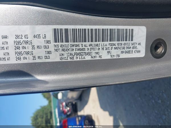 2016 JEEP PATRIOT SPORT — I9