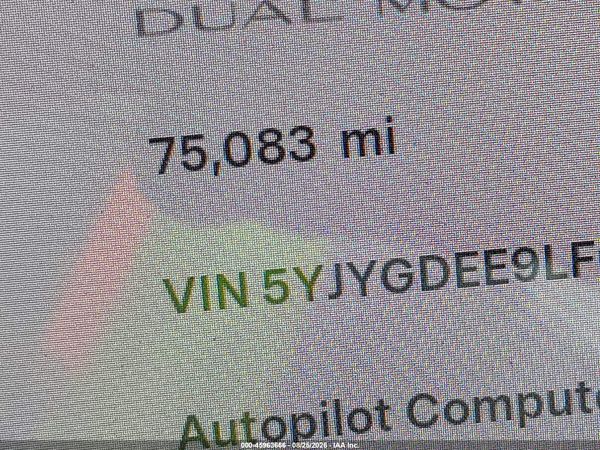 2020 TESLA MODEL Y