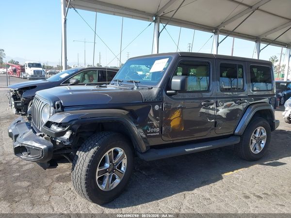 2018 JEEP WRANGLER UNLIMITED SAHARA 4X4