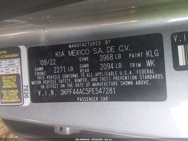 2023 KIA FORTE GT