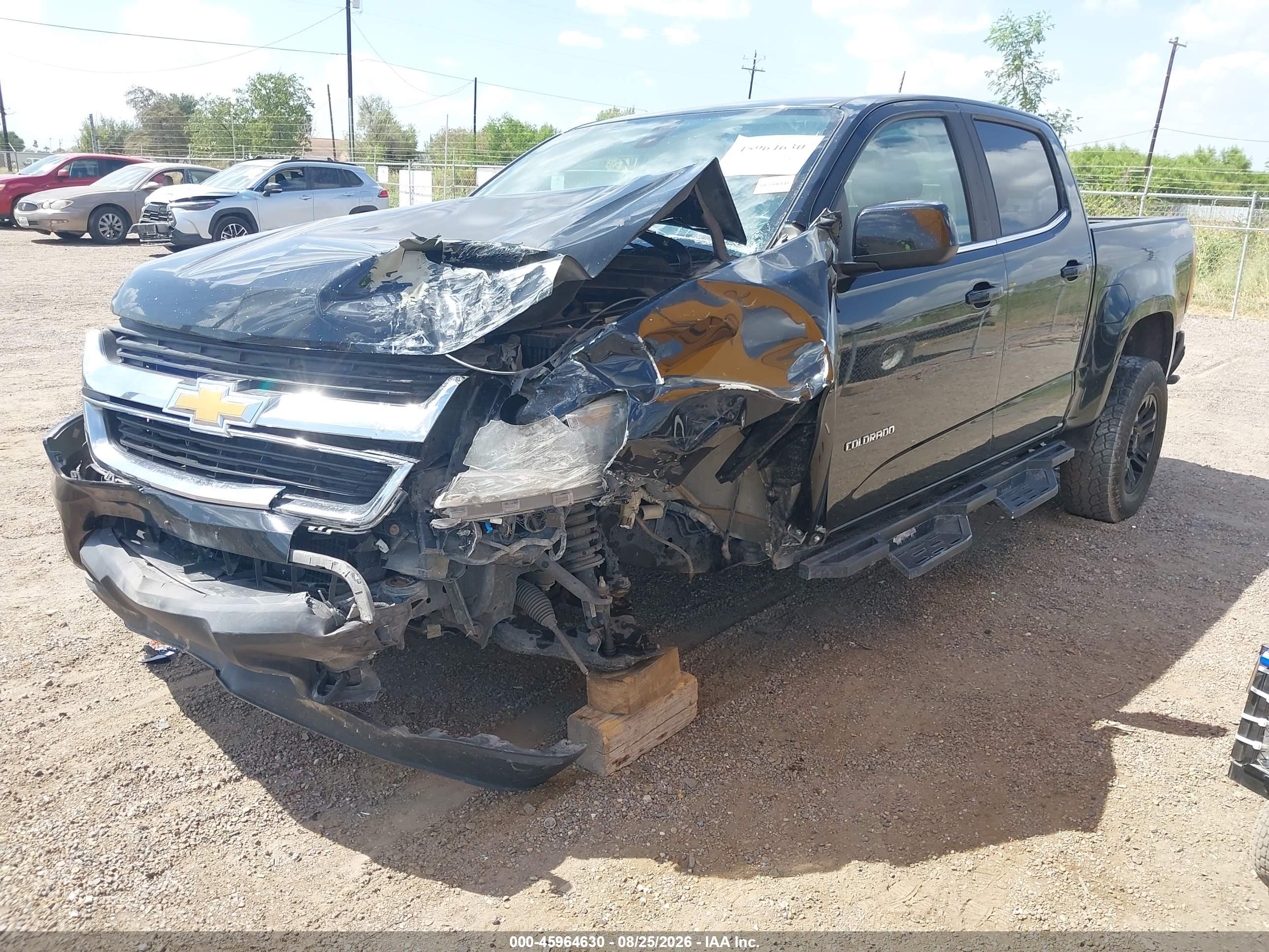 2020 CHEVROLET COLORADO 4WD  SHORT BOX LT — I2