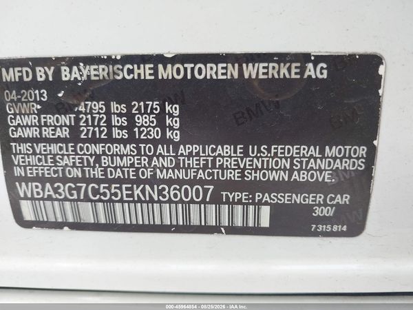 2014 BMW 328I XDRIVE