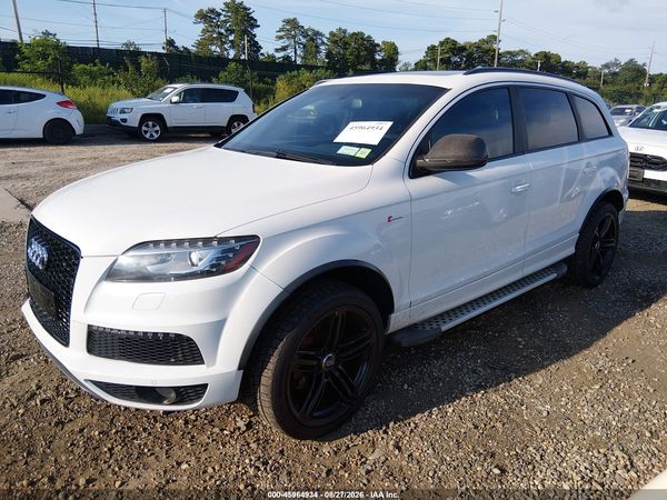2014 AUDI Q7 3.0T S LINE PRESTIGE — I2
