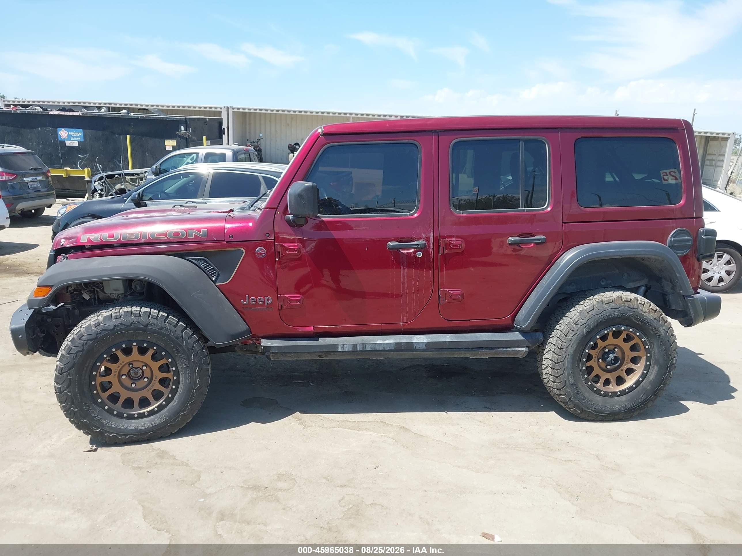 2022 JEEP WRANGLER UNLIMITED RUBICON 4X4