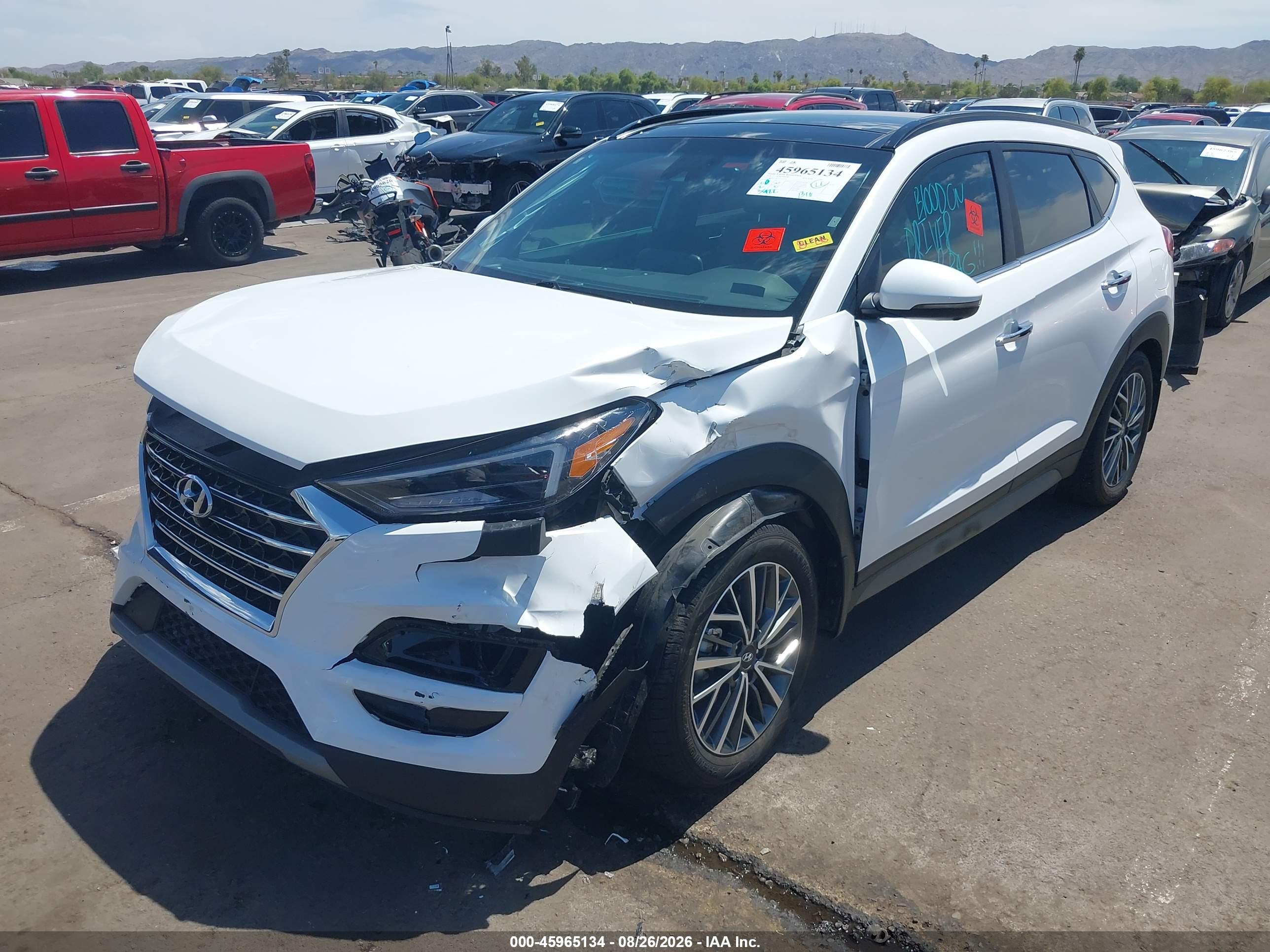 2020 HYUNDAI TUCSON ULTIMATE — I2