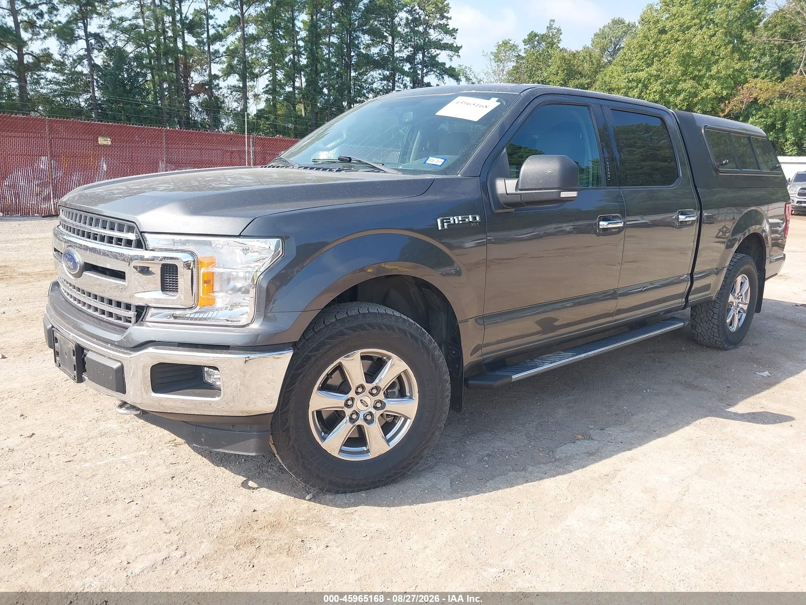 2018 FORD F-150 XLT — I2
