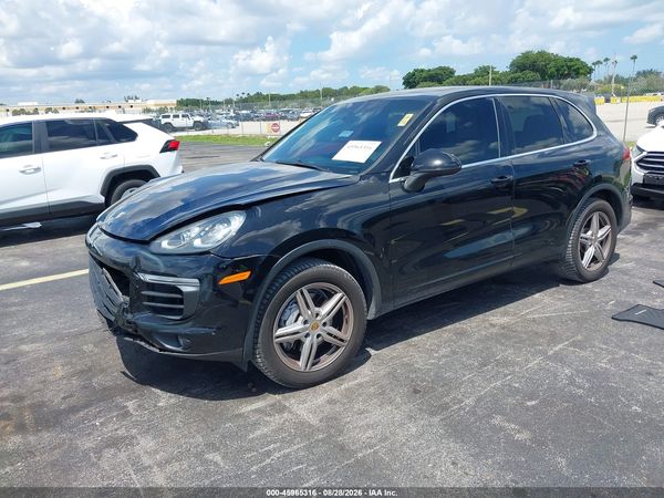 2016 PORSCHE CAYENNE S