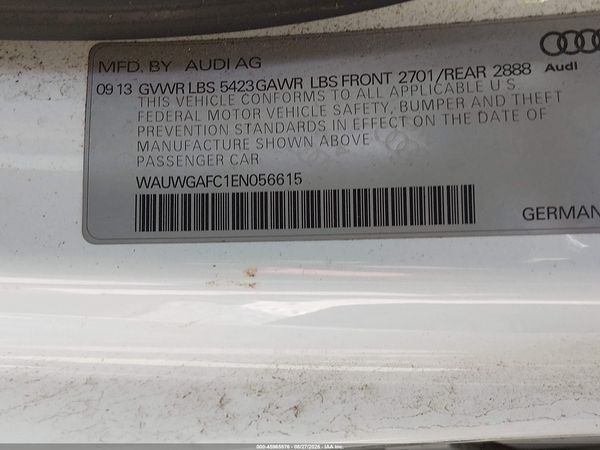 2014 AUDI A7 3.0T PREMIUM PLUS — I9