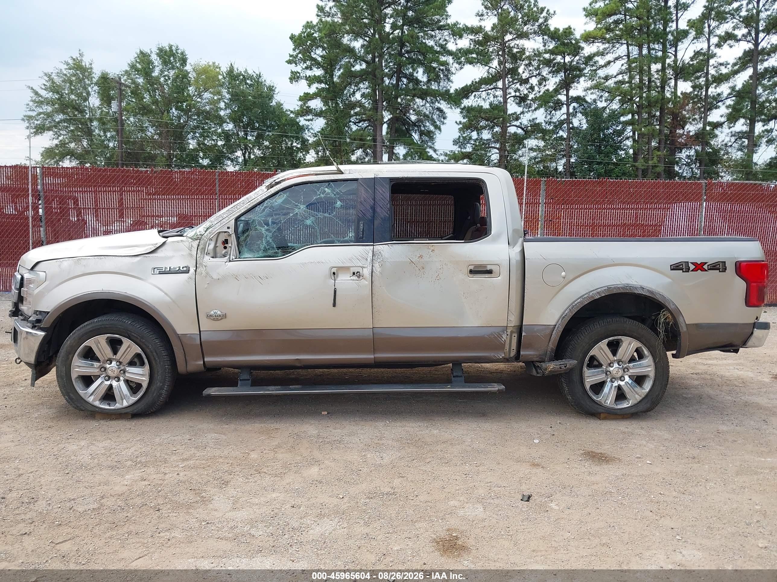 2018 FORD F-150 KING RANCH