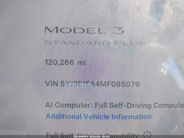 2021 TESLA MODEL 3 — I118