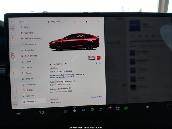 2024 TESLA MODEL X LONG RANGE
