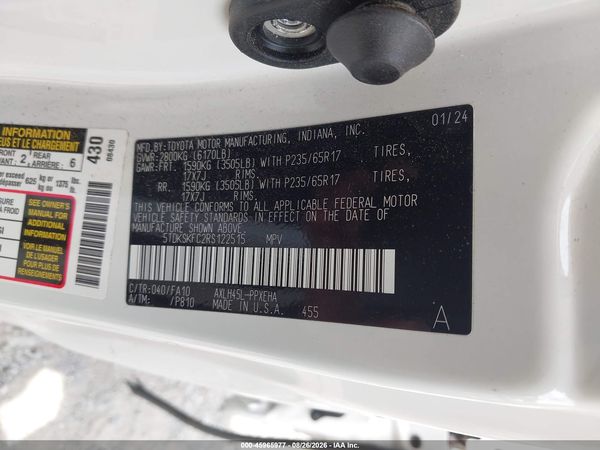 2024 TOYOTA SIENNA LE