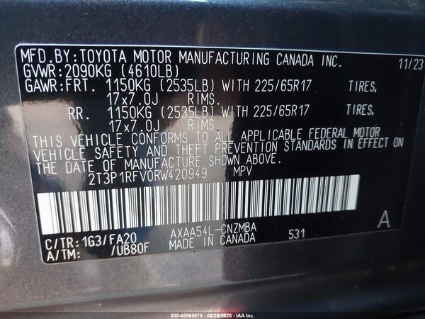 2024 TOYOTA RAV4 XLE