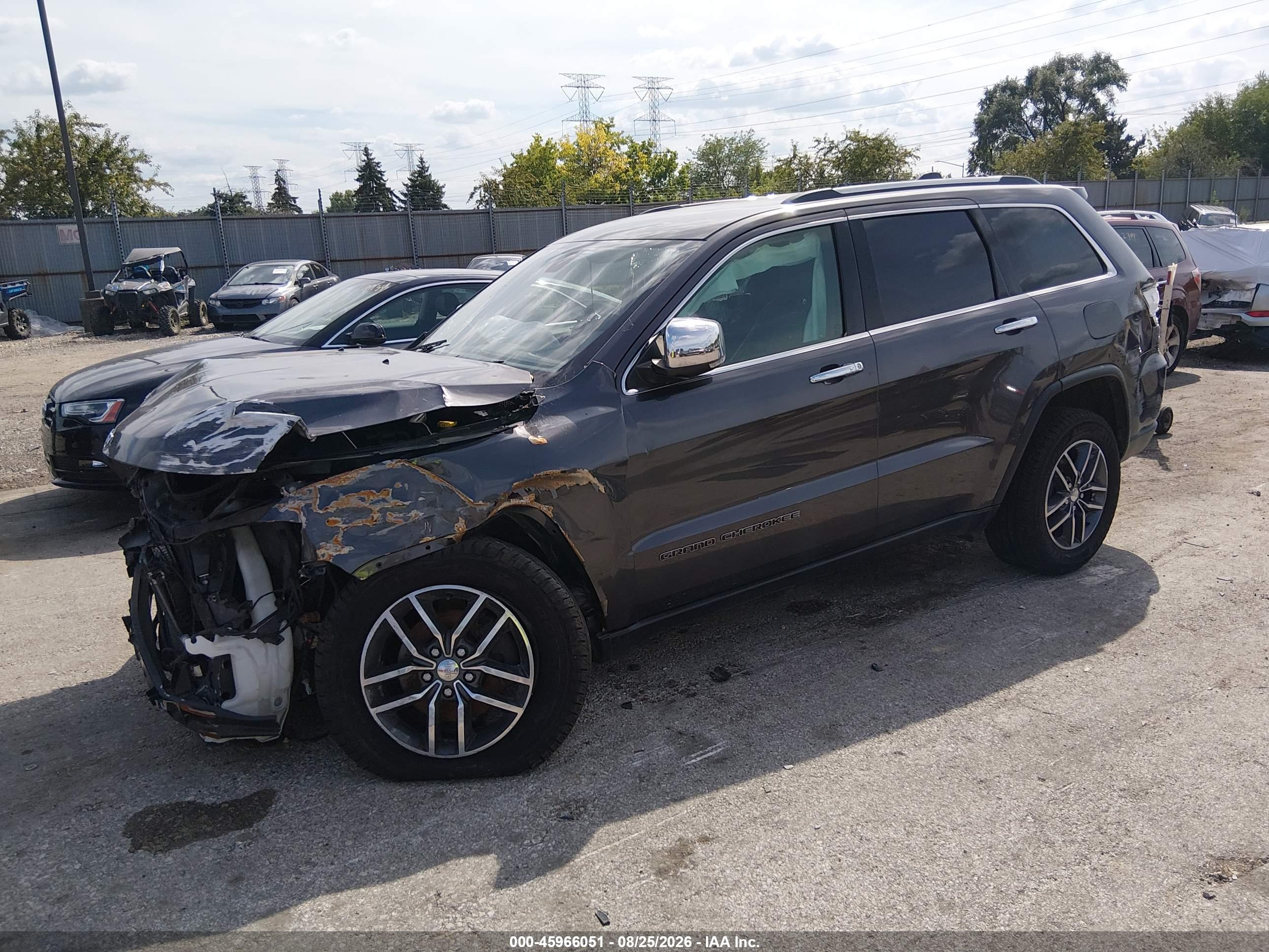 2017 JEEP GRAND CHEROKEE LIMITED 4X4 — I2